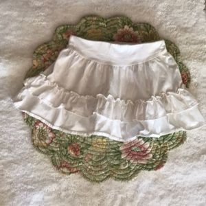 Lands’ End white skort